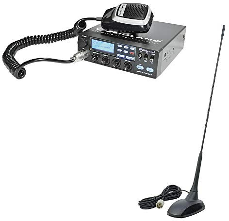 PNI Pacchetto Radio CB Midland Alan 78 Plus Multi B con Squelch e Antenna Extra 48 con Base Magnetica