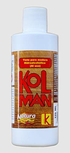 Tinte para Madera Hidroalcohólico Hidrokolman. Tintes madera (1 litro, Negro)