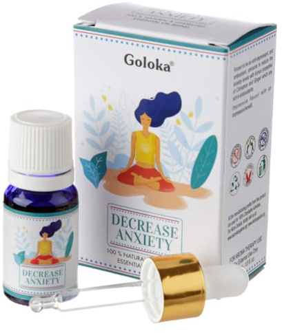 Ätherisches Öl 10 ml – Prime Qualität – Goloka Mischungen (Verringerung der Angst)