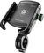BTNEEU Soporte Movil Bicicleta, Anti Vibración 360° Rotación Soporte Móvil Moto Ajustable Soporte Teléfono Bicicleta Compatible para iPhone Samsung Huawei y Otro 3,5'' a 7,0'' Smartphones (Negro)
