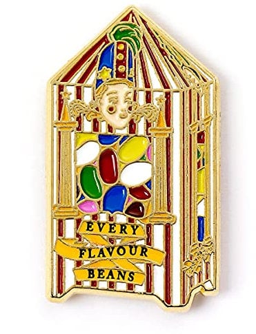 Badge officiel Harry Potter Bertie Botts par The Carat Shop, taille unique, Zinc, Pas de gemme