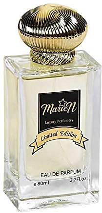 Marien Eau de Parfum de lujo oriental, fresco y floral de edición limitada de 80 ml. Perfume para mujer