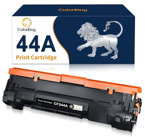 ColorKing 44A CF244A Tonerkartuschen kompatibel für 44 CF244A Tonerkartuschen zur Verwendung mit Laserjet Pro M15w M15a MFP M28w M28a M16w M16a MFP M29w M29a (1 Schwarz)