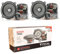 Kit Set para Focal Access 130AS 1 Kit de 2 vías de 13 cm 130 mm 5 de diámetro, 50 vatios rms 100 vatios máx, 4 Ohm, 90 db, 2 woofers, 2 tweeters, 2 crossovers, Kit par