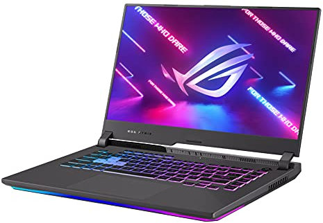 ASUS ROG Strix G15 Gaming Laptop, 15.6 pulgadas 300Hz 3ms IPS Tipo FHD, NVIDIA GeForce RTX 3050 Ti, AMD Ryzen 7 4800H, 16GB DDR4, 512GB PCIe SSD, teclado RGB, Windows 11, G513IE-PH74