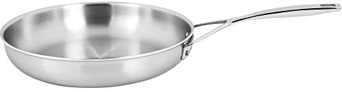 Demeyere Essential - Padella a 5 strati in acciaio INOX, 28 cm