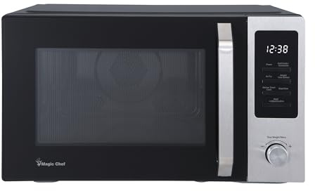 Magic Chef MC110AMST Mikrowelle mit Heißluftfritteuse, 1000 W
