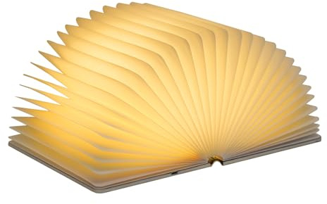 QXMGCBOK 3D-Elch-geprägte Hirsch-Buchlampe, wiederaufladbar, 3 Farben, Kinder-Nachtlicht, mehrfarbig, Geschenke für Babys, Jungen, Mädchen, Kinder, Kleinkinder, Raumdekoration (21,5 cm Buchlicht)