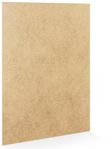 Alison Kingsgate 8X6 – 2mm MDF Board Backing for Laser Engraving, Painting & DIY – Strong Backing Board for Crafts & a Great Alternative to Plywood Sheets