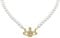 SHIYOUO Collana di Perle di Saturno, Collana di Perle del Pianeta Girocollo da donna Collana di Perle di Saturno Argento per Regalo di Moglie Fidanzata Madre Figlia (oro)