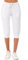 Smith & Solo Jogginghose Damen 3/4 - Sporthose Capri Kurze Hose Yogahose Damen, Freizeithose Laufhose Sommer Kurz Hosen,Trainingshose Fitness Sweathose s (Weiß, S)