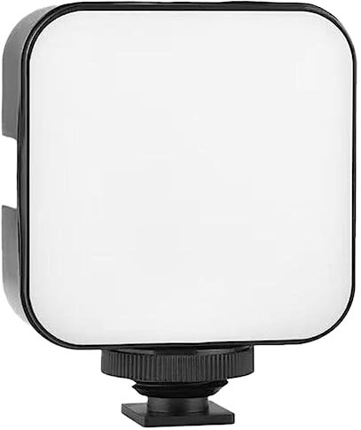 Osmond 1 PCS Mini LED Video Light Photography 2W Dimmerabile 6500K Fill Panel Lampada per Fotocamera Smartphone Laptop