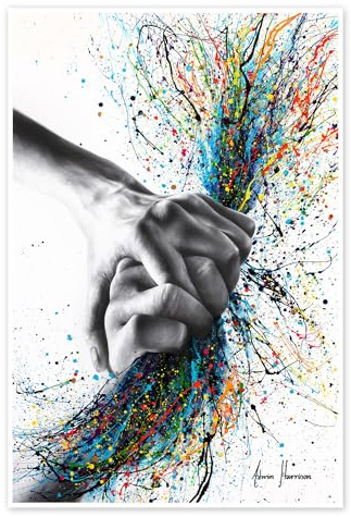 Posterlounge To Never Let Go Poster | 80 x 120 cm von Ashvin Harrison 2016-2022 Collection Bunt Wandbilder Wanddeko