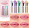 5 Packs Jelly Lipstick Set, Fruit Color Change Lip Balm Set, Aloe Vera Strawberry Blueberry Coconut Honey Color Change Lip Balm, Long Lasting Moisturizer Lip Makeup Set