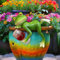 Blumentopf Hänger Figuren Frosch,Miniteich Deko Frosch Figur,Frösche Gartendeko für Draußen Wetterfest,Hängende Frösche Dekofigur Garten,Tier Harz Statue für Brunnen Teichdeko Pflanzgefäße Kletter