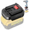 TPDL DM18BS Battery Adapter for Bosch 18V Professional System Tool, Convert with Dewalt 20V and for Milwaukee M-18 18V Battery to for Bosch GBA BAT Power Tool (Not PBA)