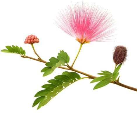 25 Graines d'Arbre à Soie Albizia (Albizia julibrissin) - SemiSauvage Permaculture - graines reproductibles