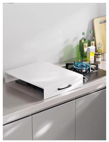 Abdeckung for Camper-Herdplatte, Brennerkappen for Gasherdplatten, anpassbarer Schutz for die Herdplattenhalterung(35x48x9cm/13.8x18.9x3.5in)