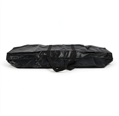Heavy Duty Waterproof Tent Pole Storage Bag with Reinforced Bottom for Camping, Fishing, Folding Chairs, Picnic Mats, and Tools (120 * 25 * 25 cm)