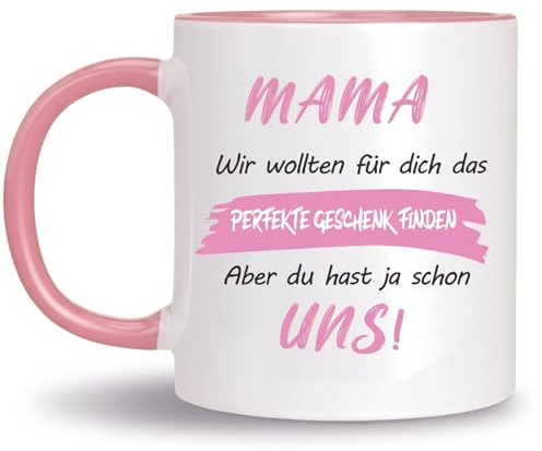 Verdaxis Muttertagsgeschenk Kaffeetasse für Mama, Tasse Mama Muttertagsgeschenk Geburtstaggeschenk Kaffeetasse mit Spruch