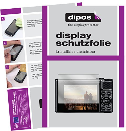 dipos I 6x Screen Protector compatible with Canon PowerShot SX730 HS Protection Films clear