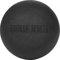 GORILLA SPORTS® Massageball - ø 6cm, zur Selbstmassage, Silikon, Robust, Schwarz - Faszienball, Lacrosse-Ball, Faszien-Ball, Faszienkugel, Faszientraining, für Rücken, Wirbelsäule, Nacken, Schulter