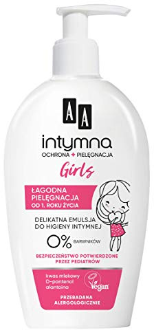 AA Intymna Baby Girl Emulsion For Intimate Hygiene From 1 Year Of Age (300 ml)