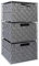EHC 3 Drawer Large Storage Unit Cabinet for Bedroom/Bathroom - Grey