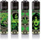 Clipper® Feuerzeuge - Grass Art #2-4er Set