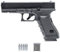 G17-1 Pistola (Blowback) | Arma de Balines (Perdigones o Bolas de Acero BB's). Pack de Aire Comprimido CO2 Calibre 4,5mm <3,5 julios