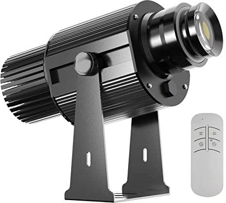 Projecteur De GOBO De Logo De LED Extérieur IP65 Imperméable avec Le Zoom Manuel pour Les Signes De Publicité D'événement De Mariage De Magasin De Restaurant De Société,Outdoor,40W