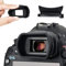 Kiwifotos Œilleton pour Canon EOS 5D Mark IV, 5D Mark III, 5DS, 5DS R, 1D X Mark II, 1D X, 1Ds Mark III, 1D Mark IV, 1D Mark III, 7D Mark II, 7D Viseur Remplace Les œilletons Canon EG
