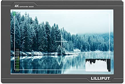 LILLIPUT FS7 7 Pulgadas Monitor de vídeo de cámara LCD Resolución Full HD 4K HDMI 1920x1200, Ángulo de visión 170 °