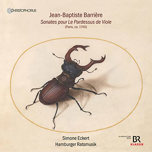 Barrière: Sonates pour Le Pardessus de Viole