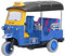 Ziehen Sie Thai Dreirad Tuk Tuk Auto Modell Spielzeug Simulation Legierung Fahrzeug Spielzeug für 3 Jahre Alt + Kinder Brithday Christmas(Blau)
