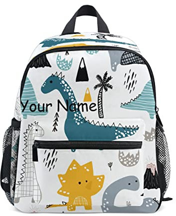 Individueller Kinder-Rucksack, personalisierter Rucksack mit Name/Text, Skandinavischer Stil, Kindergarten-Vorschultasche für Mädchen und Jungen, mehrfarbig, Einheitsgröße, Kinderrucksack