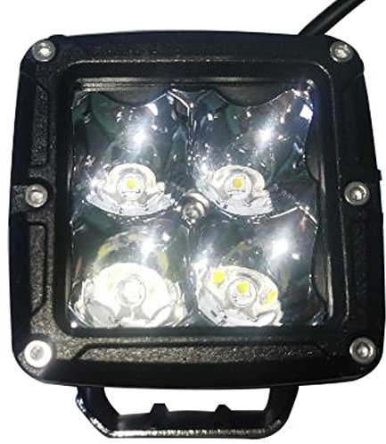 1PCS 3Inch 20W LED Cubes Spot Beam Square LED Driving Work Light Highlight Auxiliary Spotlight for All Offroad Vehicle Pickup Trucks J e e p ATV UTV SUV