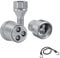 COMPATIBILE CON SMART Fortwo, Forfour dal 01/2015 in poi (I3) BULLONI RUOTA ANTIFURTO PER RUOTE IN LEGA KIT 4 PERNI+2 CHIAVI BULLONE PER GOMME RUOTE AUTO FARAD