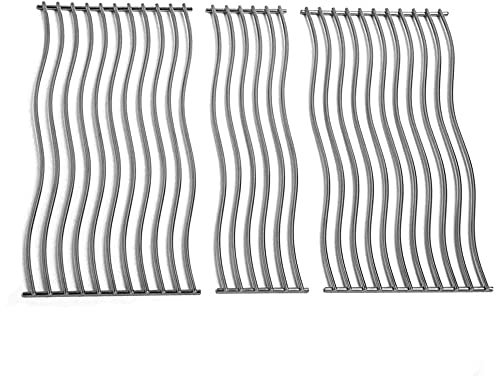 Cmanzhi S8G003 (3er-Pack) Edelstahl-Grillroste für Napoleon Triumph 410 Grills