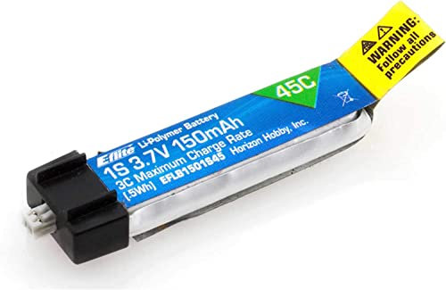 E-flite Lipo Battery 150 mAh 1S 3.7V 45C LiPo PH 1.25 (Ultra Micro)