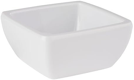 APS 79022 Schale FRIENDLY BOWL 6,5 x 6,5 cm, Höhe 3 cm, weiß, hergestellt aus gebrauchtem Plastik, Made in Germany
