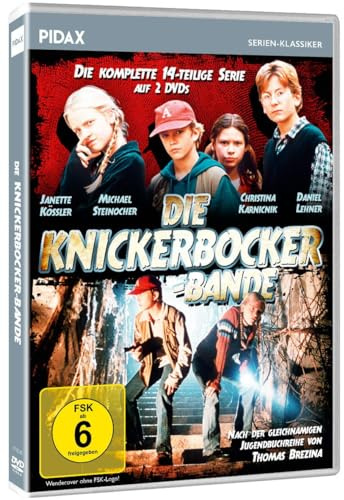 Die Knickerbocker-Bande / Die komplette 14-teilige Krimiserie nach den Büchern von Thomas Brezina (Pidax Serien-Klassiker) [2 DVDs]