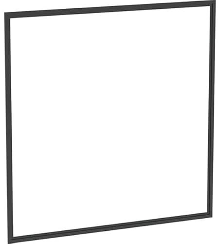 Keramag Abdeckrahmen für Geberit ONE Spiegelschrank, Unterputzmontage, 60 cm, 505.841.00; Farbe: Schwarz Matt