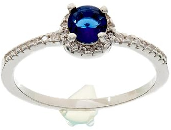 Brilio Silver Ring Charming Silver Ring with Zircons RI054WB - Circuit: 58 mm sBS2337-58, Estándar, Nicht-Edelmetall, Kein Edelstein