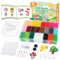 Fuse Beads Kit 4000 PCS 5mm Iron Beads for Kids with Pegboard Tweezers Ironing Papers Arts & Crafts Gifts for Kids Girls Boys, Forest Theme