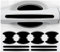 EIWXEFQT 8 Stück Auto Türgriff-Schalenschutz, für Mercedes W211 W203 W204 W210 W124 AMG W202 Türgriff Schutz-Folie Lackschutz-Folie Auto Tür Cup Protector Schützt,A