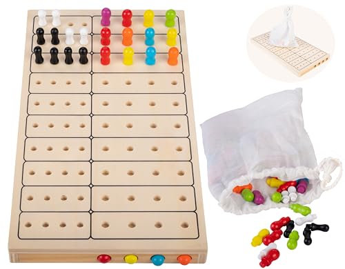 Engelhart - 340926 – Master Color – Kleines Reisespiel aus Holz – Logikspiel – ab 6 Jahren