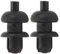 2PCS Kofferraum Hutablage Fach Riemen Schnur Clip Kunststoff 699218 Heckhutablage Haken Clip für C2 C3 C4 Cactus DS3