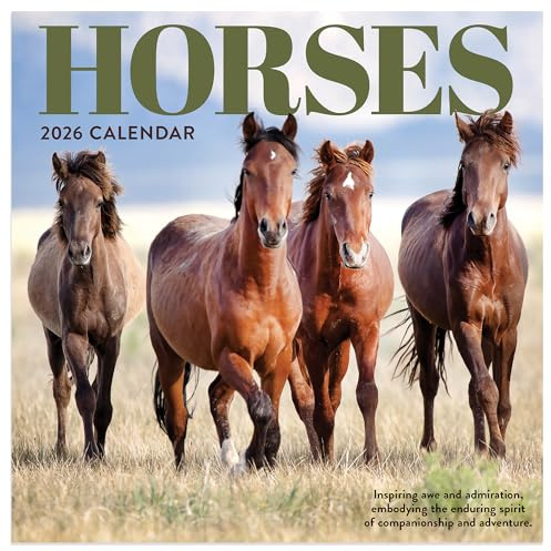 2026 Horses Mini Calendar