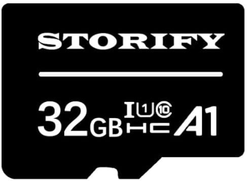 STORIFY SD, Micro SD 32 Go + Adaptateur Inclus